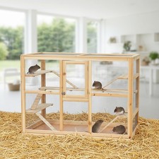 Nagerkäfig XXL Villa Hamsterkäfig Mäusekäfig Kleintierkäfig Rattenkäfig Käfig 