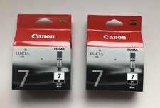 Original Canon PGI-7BK Schwarz - Doppelpack 2 Tintenpatronen originalverpackt
