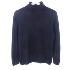 ROYAL CASHMERE Pullover Strick Knit Kaschmir Blau Gr. M 38