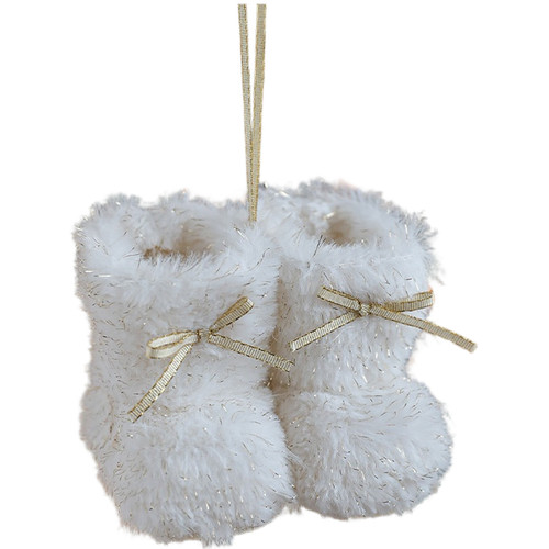Miniatur plüsch stiefel - miniatur,