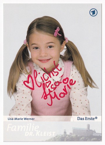Autogrammkarte lisa marie - autogrammkarte, lisa-marie