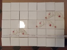 Wandfliesen Küche Handbemalt blumen 11,5 cm 2m² evtl. V&B Italien?