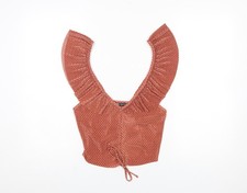 Zara Damen braun gepunktet