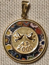 Anhänger Vatikan 750 Gelbgold