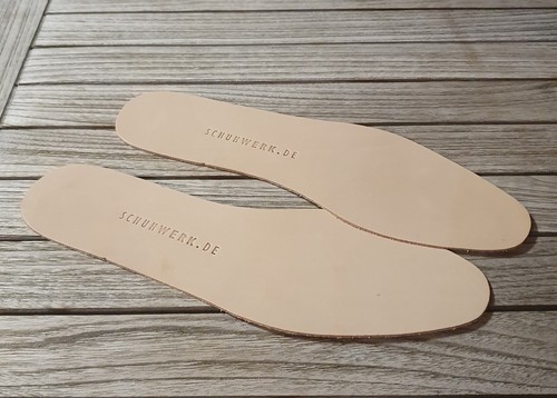 Einlegesohlen echtes leder - leder,