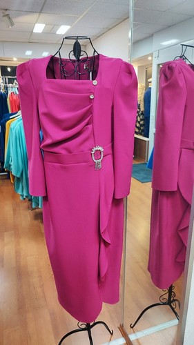 Etuikleid mit rüschen kleid - mit,