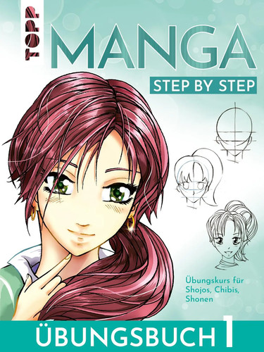 Manga step übungsbuch - manga,