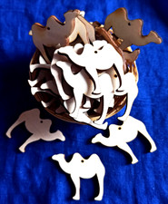 Minkaklecks  Anhänger Holz