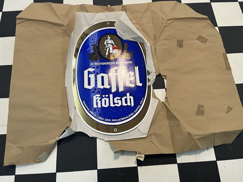 Gaffel kölsch emailschild - kölsch,