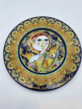 Rosenthal Weihnachtsteller 1978 - Engel mit Harfe von Björn Wiinblad