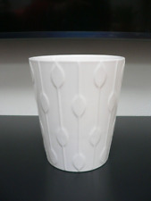 Übertopf Creme Weiß Blumentopf Landhaus Blumenübertopf Vintage dänisches Design