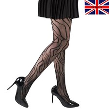 Damen-Netzstrumpfhose schwarz