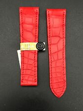 #1171 ORIGINAL NEU CARTIER 22,5mm LEDER ARMBAND BAND LEDERBAND ROT SANTOS XL