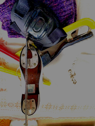 Eiskunstlaufschlittschuhe 3 - eiskunstlaufschlittschuhe, gr.3