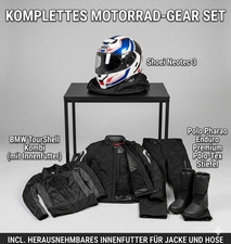 BMW Motorradkombi + SHOEI