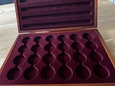 Münzbox aus Holz Neu Gold