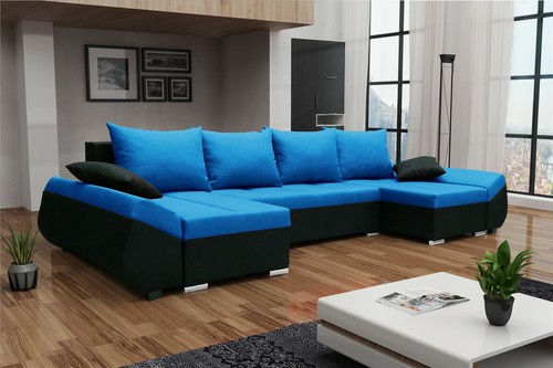 Wohnlandschaft form kleo - u-form, mit