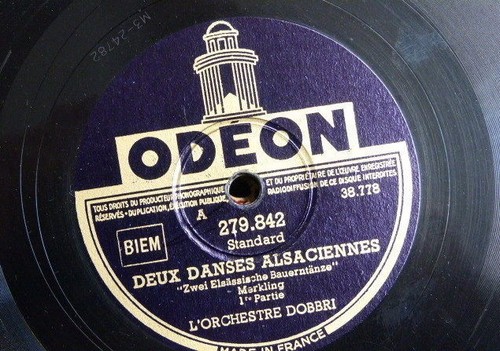78rpm orchestre dobbri deux - 78rpm,