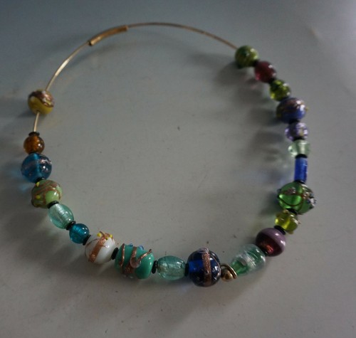 Vintage murano glas - murano, collier