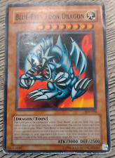 SDP-020 Blue-Eyes Toon Dragon super seltene Edition Yugioh Karte