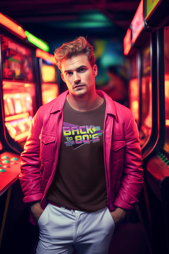 Retro shirt back - retro,