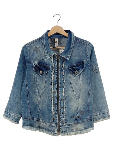 Tredy jeansjacke damen - jeansjacke,