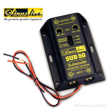 Sinuslive SUB-50 aktive 2-Kanal-Subwooferweiche 50 80 120 Hz Frequenzweiche Sub
