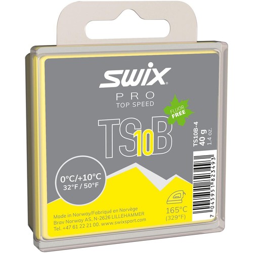 Swix ts10b black 40g - swix, wax