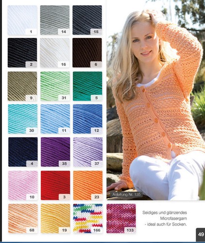 Strickgarn rellana micro uni - rellana,