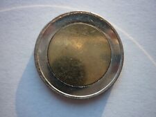 Fehlprägung 2 Euro. Rohling mit Randschrift.