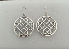 Keltischer Knoten Ohrringe
