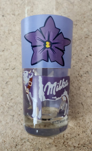 Lila milke kuh glas - lila,