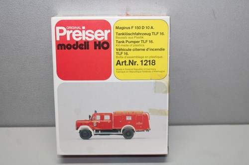 Preiser 1218 bausatz magirus - bausatz,