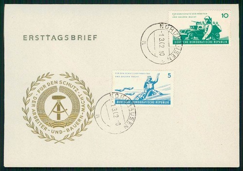 Ddr fdc 1962 nva 876 - +, 2