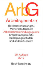 Arbeitsgesetze 95. Auflage