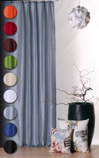 Vorhang Kräuselband lichtdurchlässig Gardine 140x245 cm Übergardine Franziska