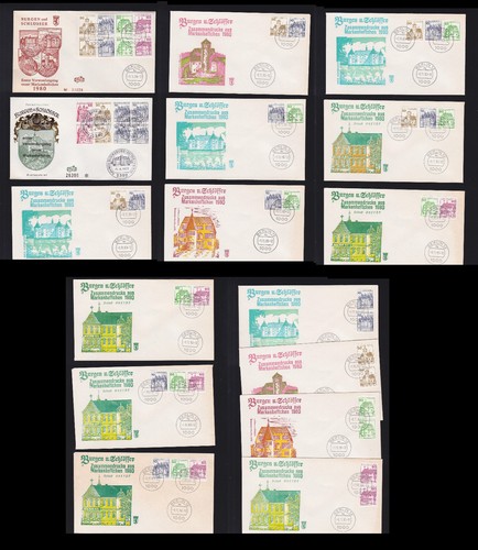 Berlin fdc ersttagsbrief - berlin,