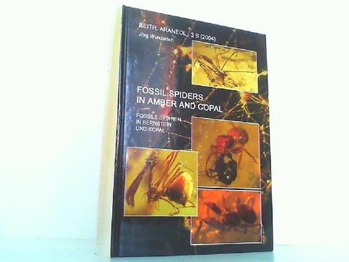 Fossil spiders amber and - fossil,