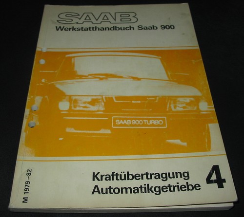 Werkstatthandbuch saab 900 - saab,