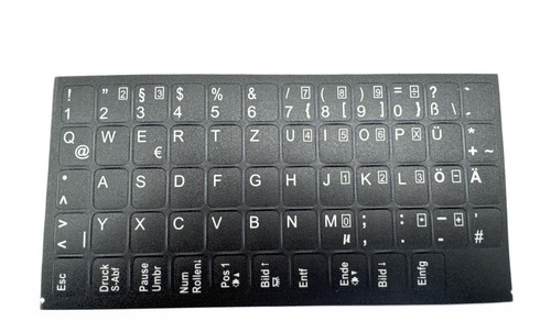 Deutsche tastatur aufkleber - tastatur,