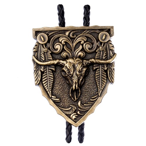 Western bolo tie longhorn - western,