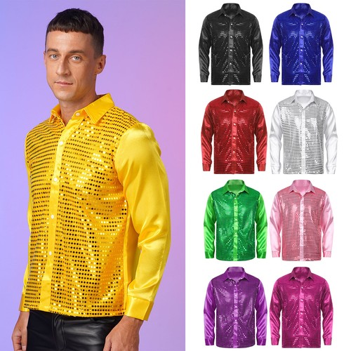 Herren top disco - hemd, tanz