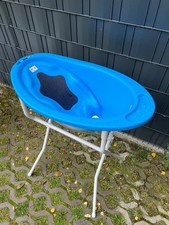 Baby Badewanne in blau mit herausnehmende Liegen-Sitz-Fläche