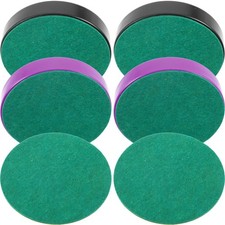  1 Set Spieltisch Eishockey Pucks Pusher Mini Eishockey Pusher Runde Hockey