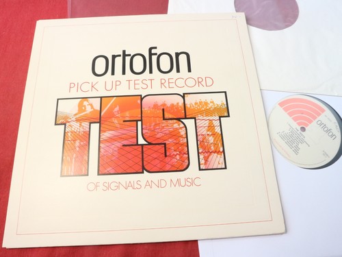 Various ortofon pick - up, test