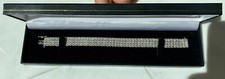 Tolles 6 ct. natürliche Diamanten Armband   in massiv 10K/410 Weißgold 