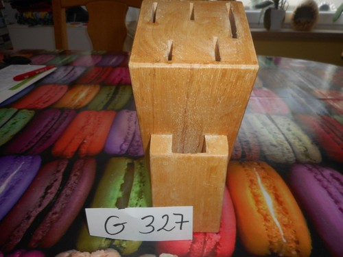 Messerblock aus holz - messerblock, von