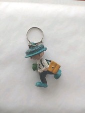 Alte Deutsche Bahn DB Touristik Werbefigur Schlüsselanhänger Keychain 