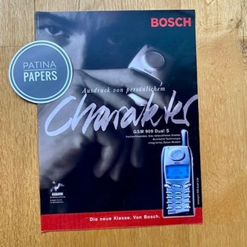 1999 bosch gms - 909, dual