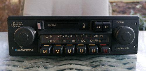 Blaupunkt coburg m21 oldtimer - coburg,
